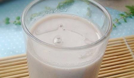 核桃芝麻豆浆的功效